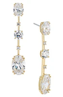 Nadri Evelyn Cubic Zirconia Drop Earrings in Gold at Nordstrom