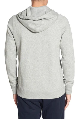 Reigning Champ Midweight Terry Full-Zip Hoodie Heather Grey at Nordstrom,