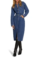 Favorite Daughter The City Long Sleeve Denim Midi Dress Los Angeles at Nordstrom,