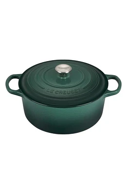 Le Creuset Signature 4.5-Quart Round Enamel Cast Iron Dutch Oven in Artichaut at Nordstrom