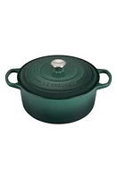 Le Creuset Signature 4.5-Quart Round Enamel Cast Iron Dutch Oven in Artichaut at Nordstrom