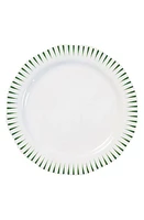 Juliska Sitio Stripe Dinner Plate in Basil at Nordstrom