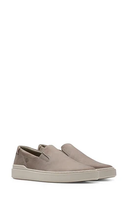 Clarks(r) Craft Swift Go Slip-On Sneaker Grey Nubuck at Nordstrom,