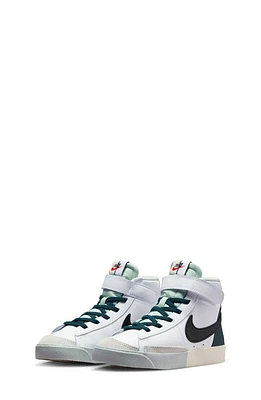 Nike Kids' Blazer Mid '77 SE Sneaker White/Black/Jungle/Silver at Nordstrom