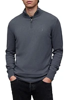 AllSaints Kilburn Half Zip Wool Blend Pullover at Nordstrom,