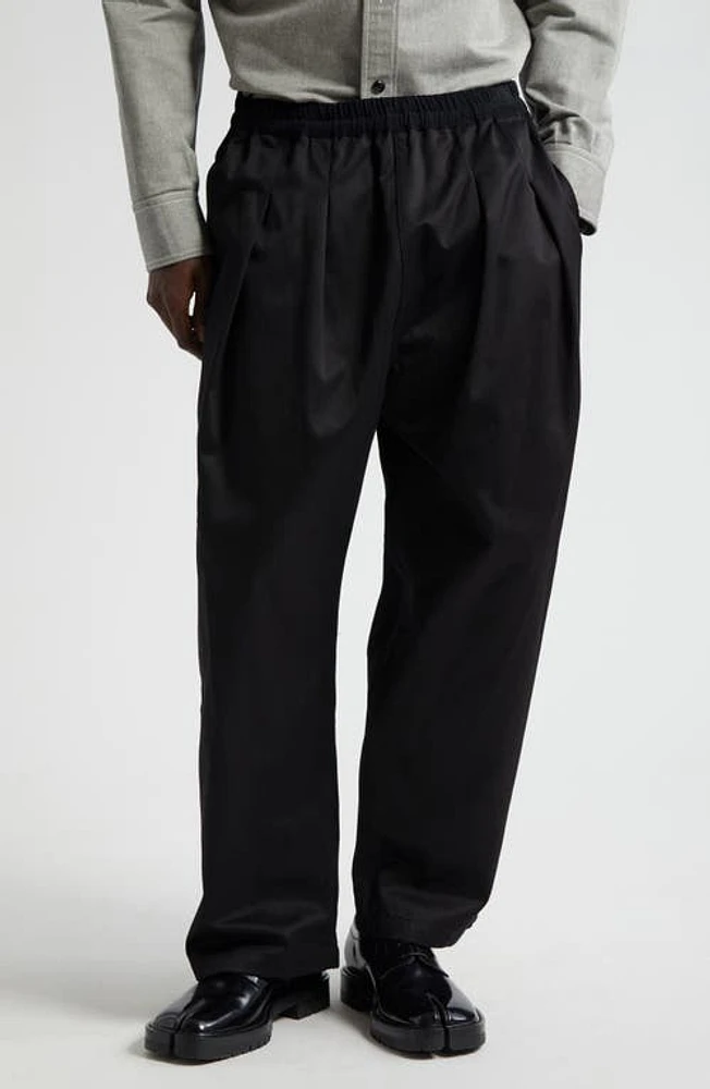 Maison Margiela Skater Cotton Chinos Black at Nordstrom, Us