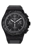 Watchfinder & Co. Girard Perregaux Preowned Laureato Rubber Strap Watch, 44mm in Grey at Nordstrom