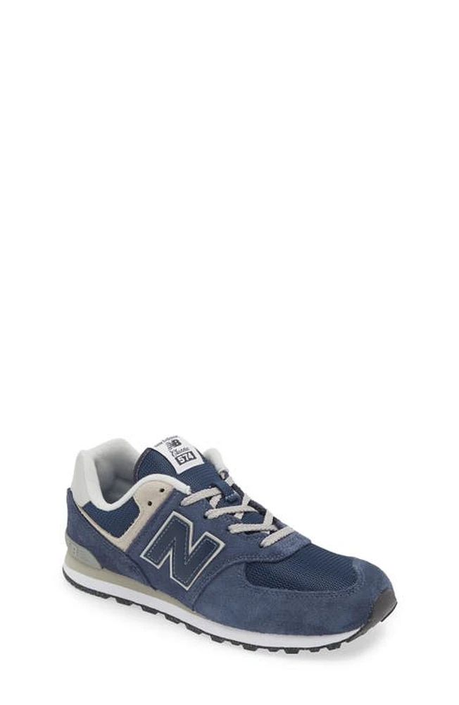 New Balance Kids' 574 Core Sneaker Navy at Nordstrom,