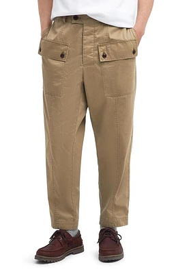 Barbour x Maison Kitsuné Cotton Twill Cargo Pants in Trench at Nordstrom, Size 40