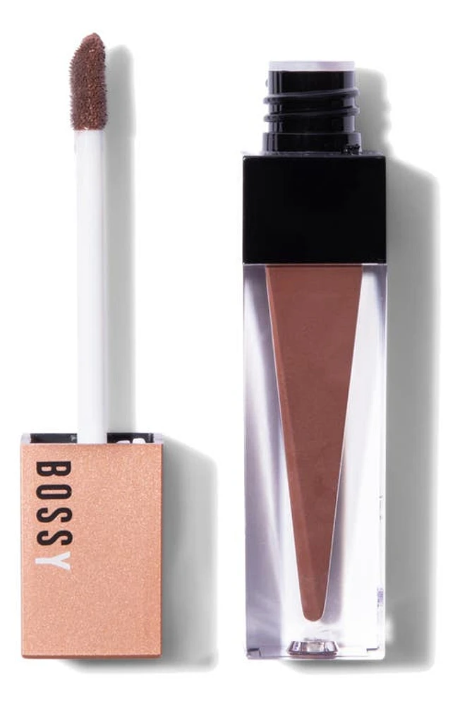 BOSSY COSMETICS Power Women Essentials Liquid Lipstick in Determined at Nordstrom