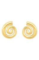 Petit Moments Sciacca Swirl Drop Earrings in Gold at Nordstrom