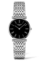 La Grande Classique de Longines Bracelet Watch, 29mm in Silver/Black at Nordstrom