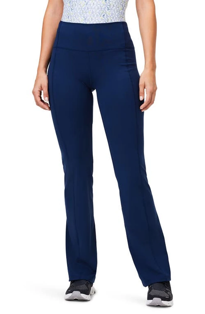 NZ ACTIVE by NIC+ZOE Flex Fit Flare Pants Ink at Nordstrom,