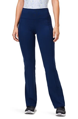 NZ ACTIVE by NIC+ZOE Flex Fit Flare Pants Ink at Nordstrom,