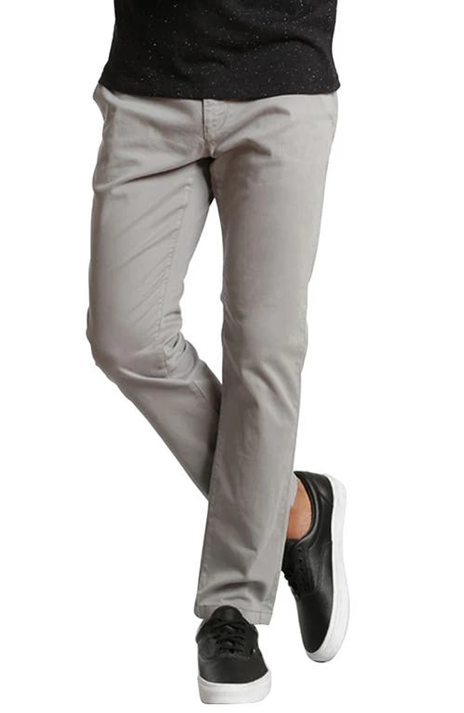 Mavi Jeans Zach Straight Leg Twill Pants Shark Skin at Nordstrom, X