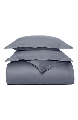 Boll & Branch Signature Hemmed Duvet Set in Mineral at Nordstrom