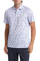 Bugatchi Victor OoohCotton Print Polo at Nordstrom,