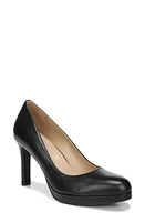 Naturalizer Teresa Platform Pump in Black Leather at Nordstrom, Size 10