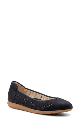 Sarah Perf Flat Navy at Nordstrom,