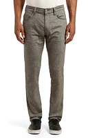 Mavi Jeans Jake Slim Fit Five-Pocket Pants Green Linen at Nordstrom, X