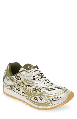 Bottega Veneta Orbit Low Top Sneaker Mud/White at Nordstrom,