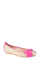 patricia green St. Tropez Bow Raffia Flat at Nordstrom,