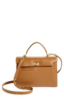 Anya Hindmarch Mortimer Leather Top Handle Bag in Pecan at Nordstrom