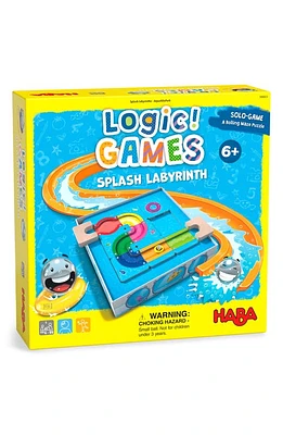 HABA Logic GAMES Splash Labryrinth Game in Blue Multi at Nordstrom