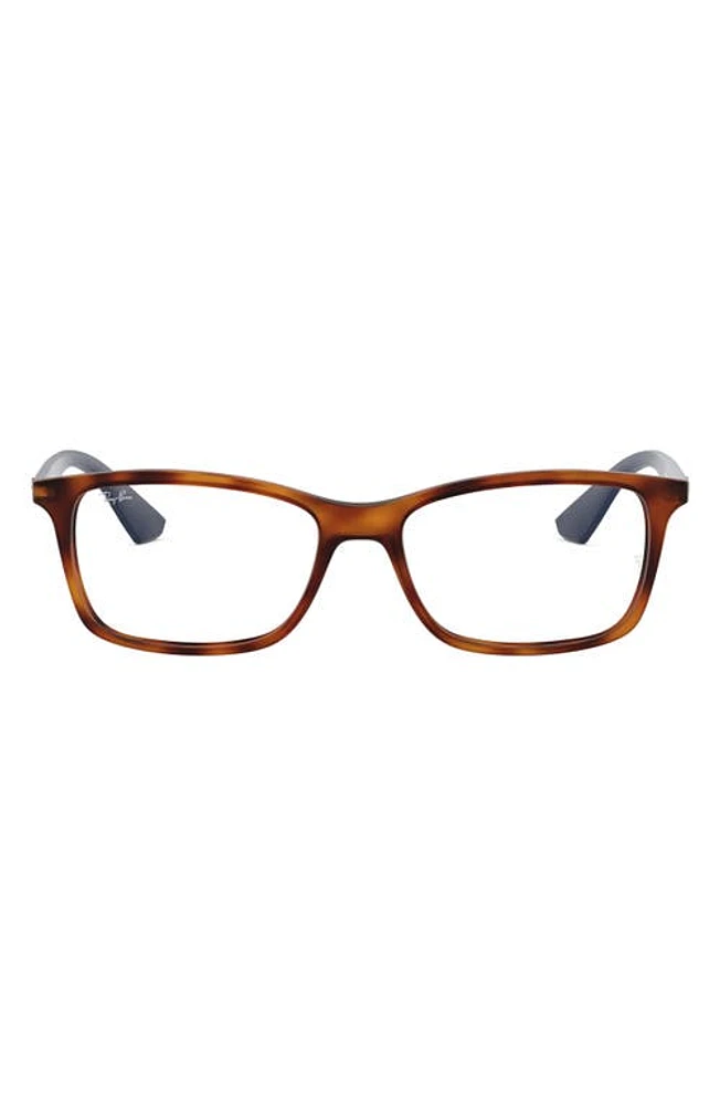 Ray-Ban 54mm Optical Glasses in Lite Havana at Nordstrom