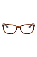 Ray-Ban 54mm Optical Glasses in Lite Havana at Nordstrom