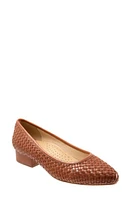 Trotters Jade Woven Pointed Toe Shoe Luggage at Nordstrom,