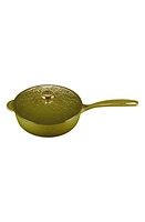 Le Creuset Olive Branch Enameled Cast Iron Saucier at Nordstrom