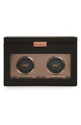 WOLF Axis Double Watch Winder & Case in Copper at Nordstrom