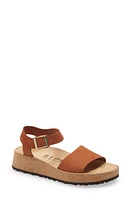 Papillio by Birkenstock Glenda Wedge Sandal Pecan Nubuck Leather at Nordstrom,