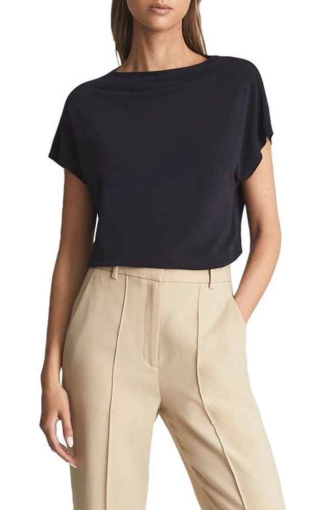 Reiss Poppy T-Shirt Navy at Nordstrom,