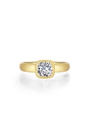 Lafonn Cushion Cut Simulated Diamond Ring in White at Nordstrom