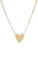 Panacea Heart Pendant Necklace in Gold at Nordstrom