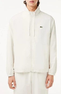 Lacoste Water Repellent Hooded Jacket Farine at Nordstrom, Us