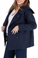 Cache Coeur Malo Maternity Peacoat at Nordstrom,