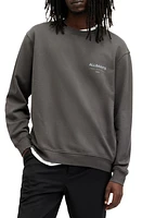 AllSaints Underground Logo Organic Cotton Graphic Sweatshirt at Nordstrom,