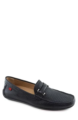 Marc Joseph New York Bryant Park Driving Shoe Black Grainy Weave at Nordstrom,