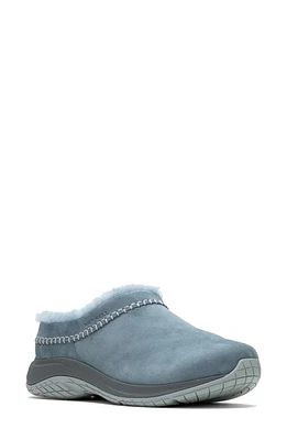 Merrell Encore Ice 5 Water Resistant Faux Shearling Clog Stonewash at