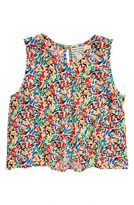 Bobo Choses Kids' Confetti Tank Ivory/Multicolor at Nordstrom, Y