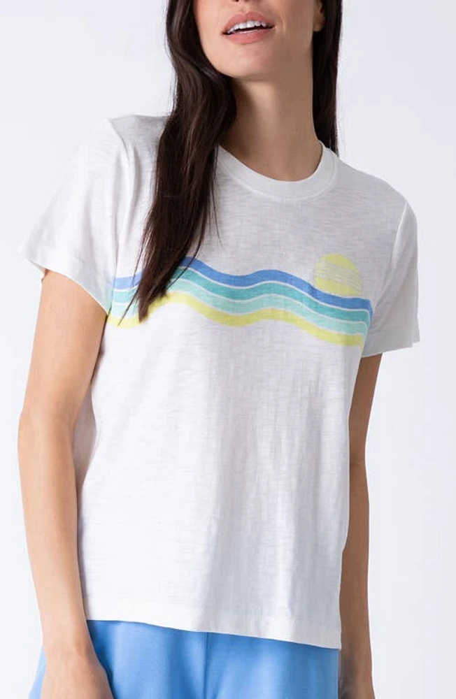 PJ Salvage Aloha Summer Sleep T-Shirt Ivory at Nordstrom,