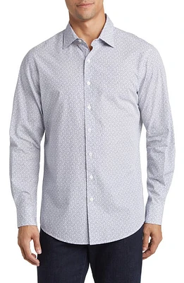 Rodd & Gunn Rowallan Button-Up Shirt Snow at Nordstrom,