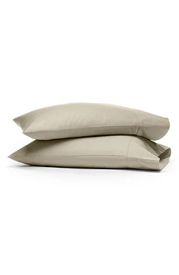 Boll & Branch Set of 2 Signature Hemmed Pillowcases in Oak at Nordstrom