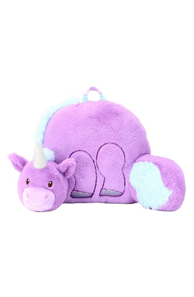 Soft Landing Unicorn Nesting Nook Pillow in Purple at Nordstrom