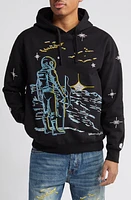 Billionaire Boys Club Night Sky Beaded Hoodie Black at Nordstrom,