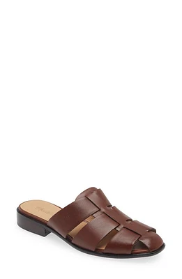 Madewell The Dixson Fisherman Mule in Apple Butter at Nordstrom, Size 6