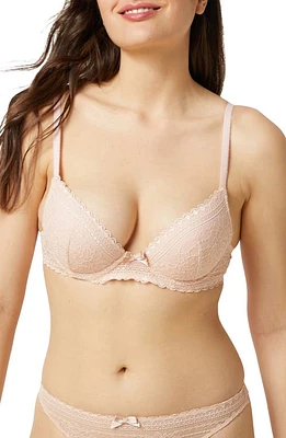 Etam Panama Underwire Plunge Push-Up Bra at Nordstrom,